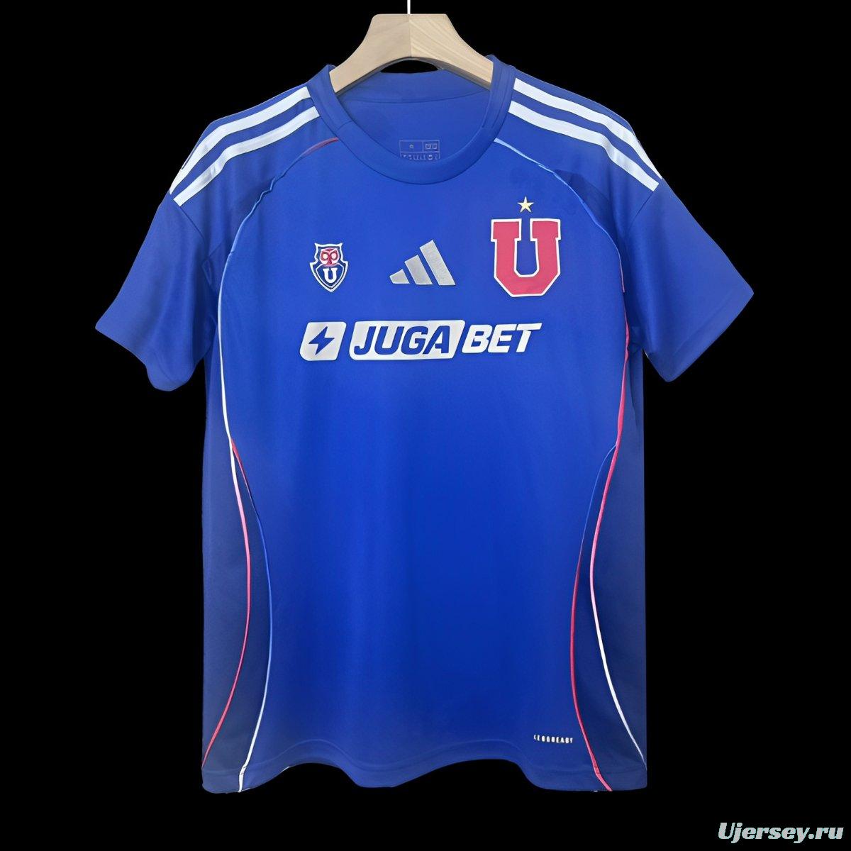 25/26 Club Universidad De Chile Home Jersey