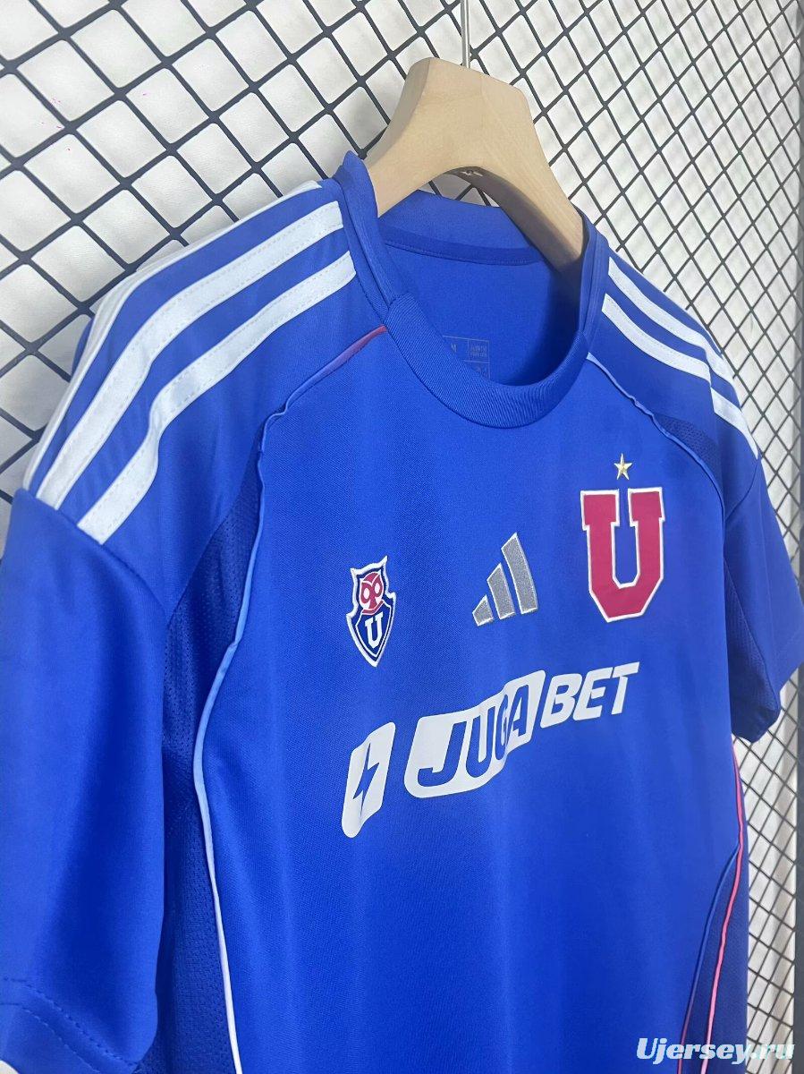 25/26 Club Universidad De Chile Home Jersey