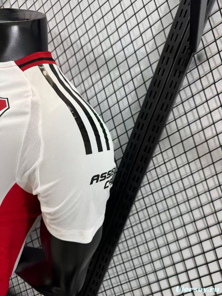 Player Version 25/26 River Plate Home Jersey