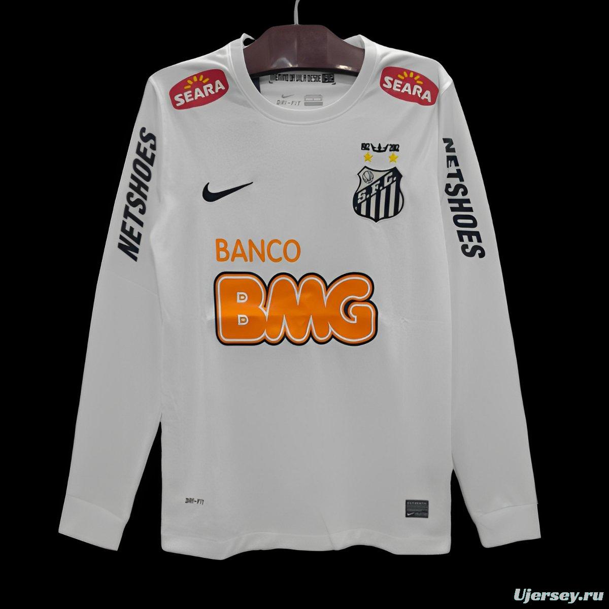 Retro 12/13 Santos Home Long Sleeve Jersey