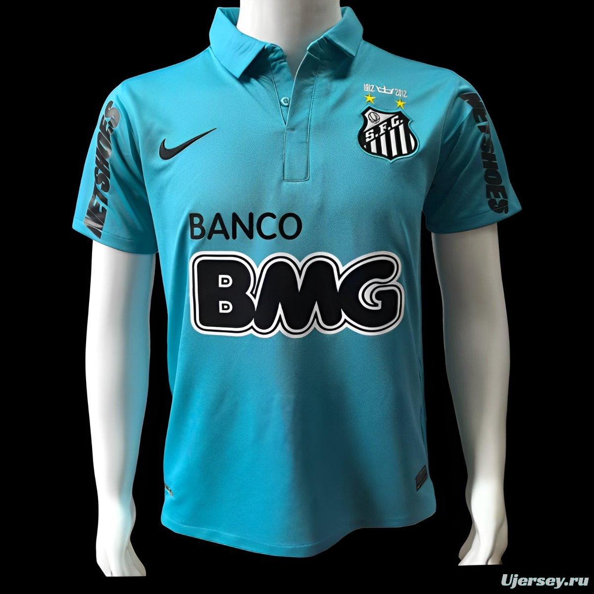 Retro 12/13 Santos Third Blue Jersey