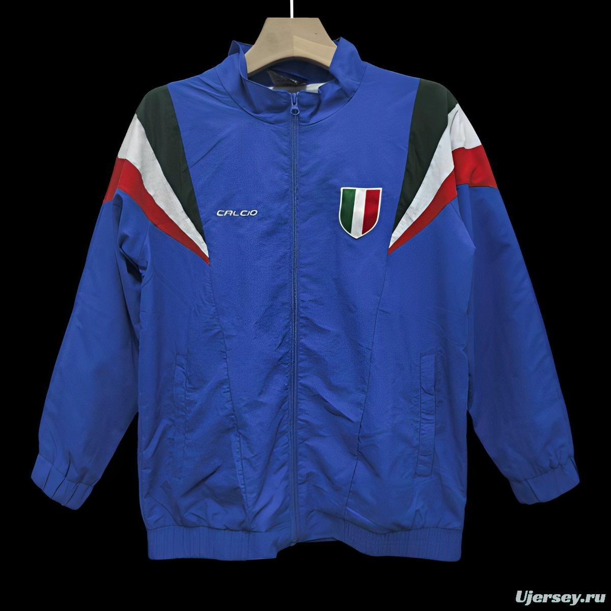 2025 Italy Blue Windbreaker
