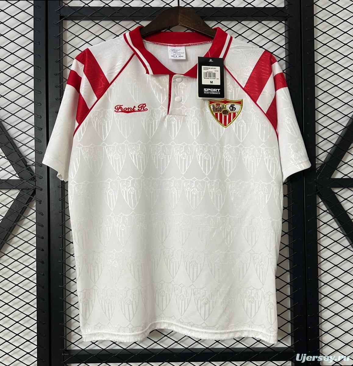 Retro 92/93 Sevilla FC Home Jersey