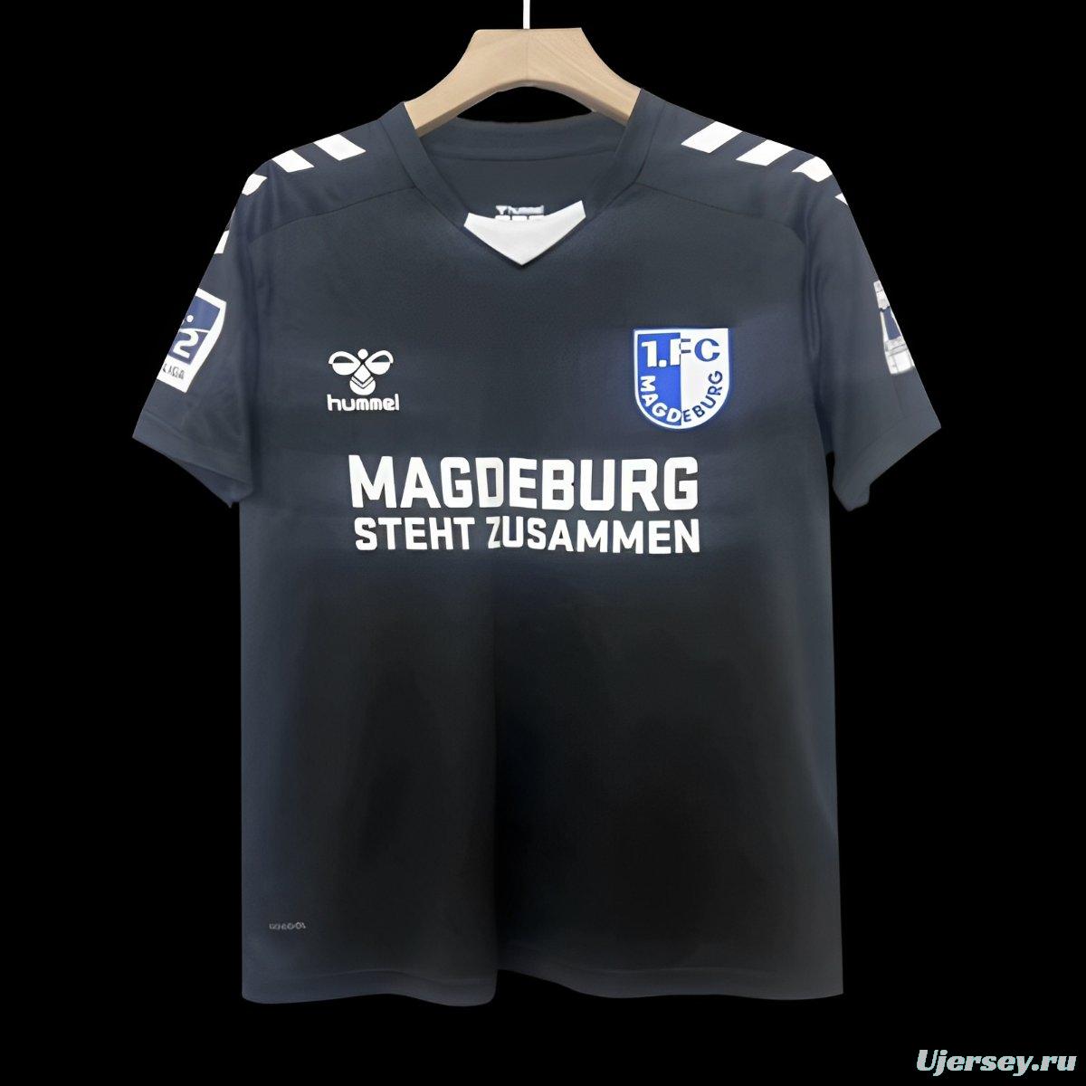 25/26 1. FC Magdeburg Memorial Special Black Jersey
