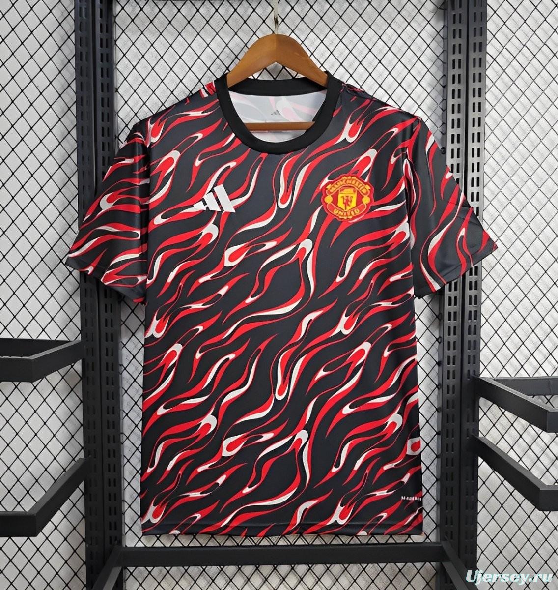 25/26 Manchester United Training Jersey Clothes