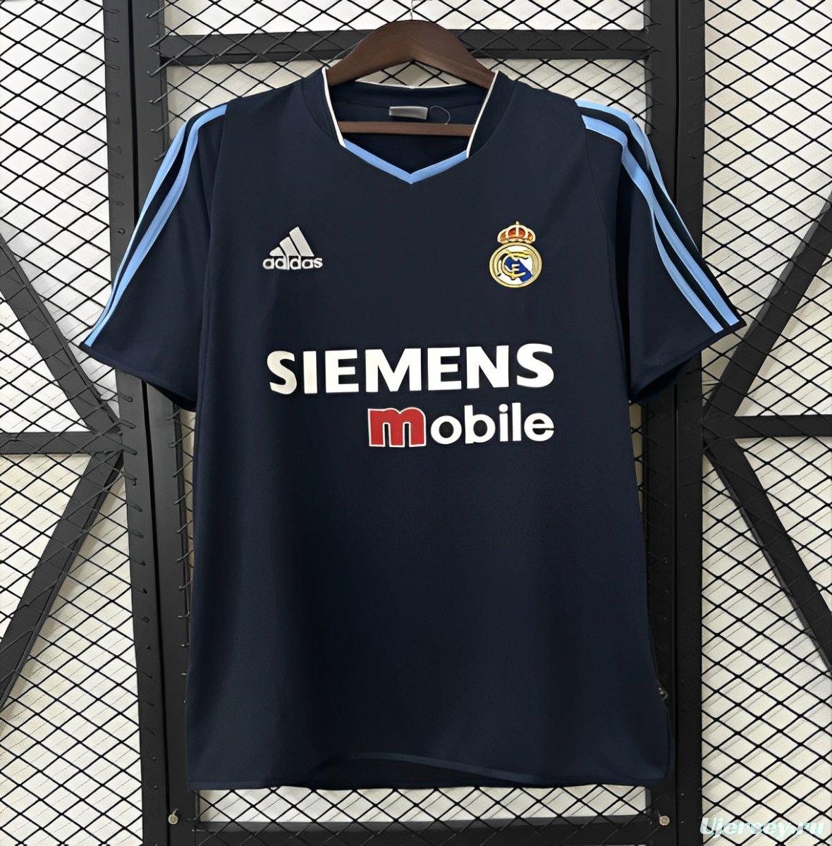 03/04 Retro Real Madrid Away Jersey