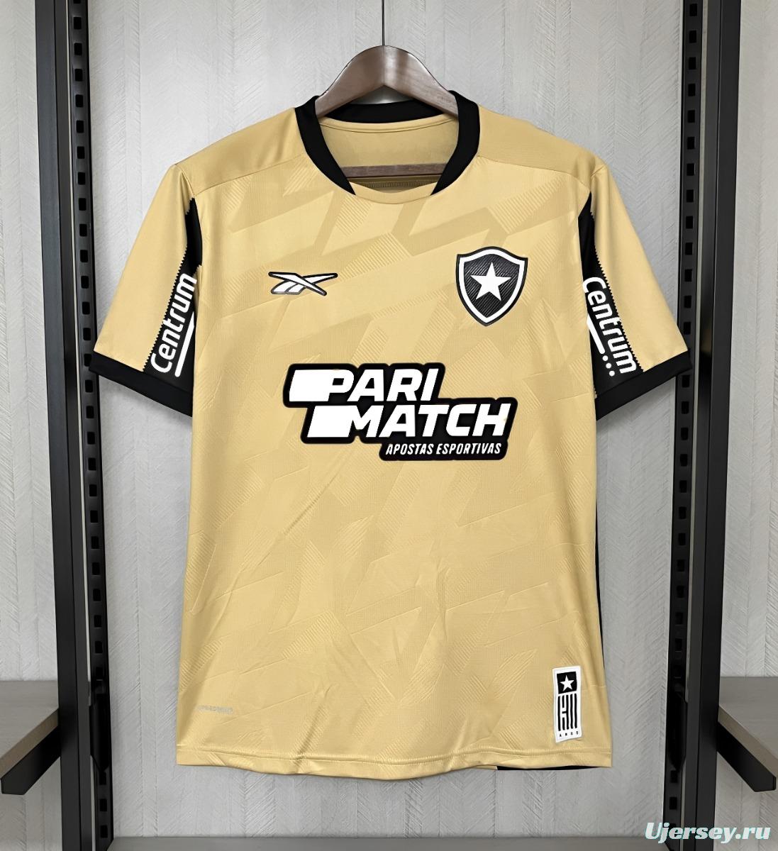 24/25 Botafogo Goalkeeper Gold All Sponsors