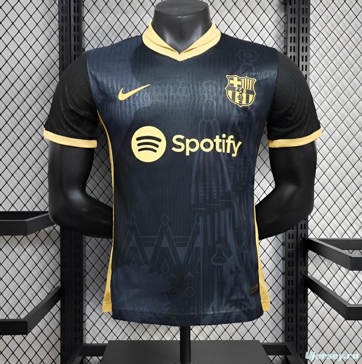 25/26 Player Version Barcelona Special Edition Black Jersey