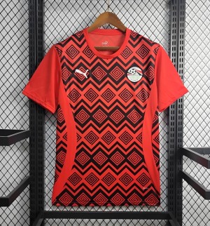 2024 Egypt Pre-match Red Training Jersey