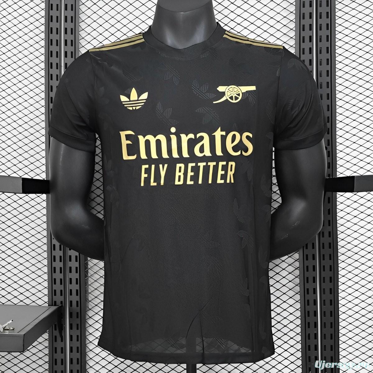 25/26 Player Version Arsenal Adidas Original Special Black Jersey