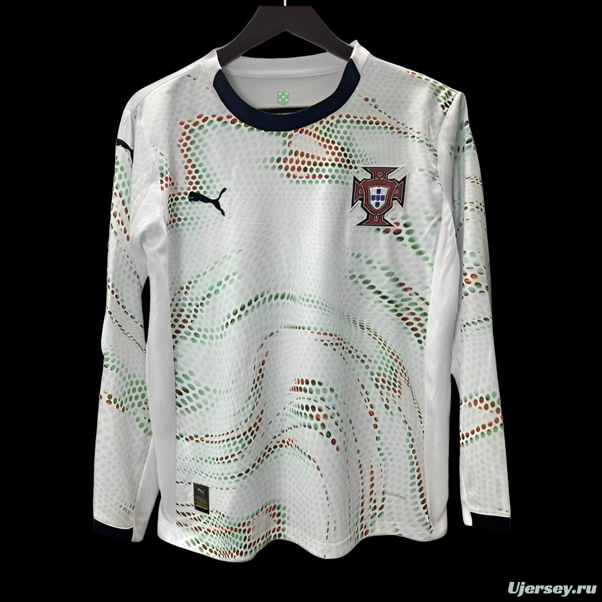 2025 Portugal Away Long Sleeves Jersey