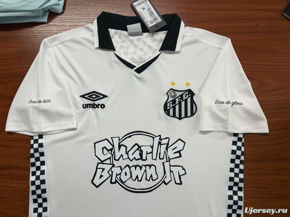 Retro 92/93 Santos Home Jersey