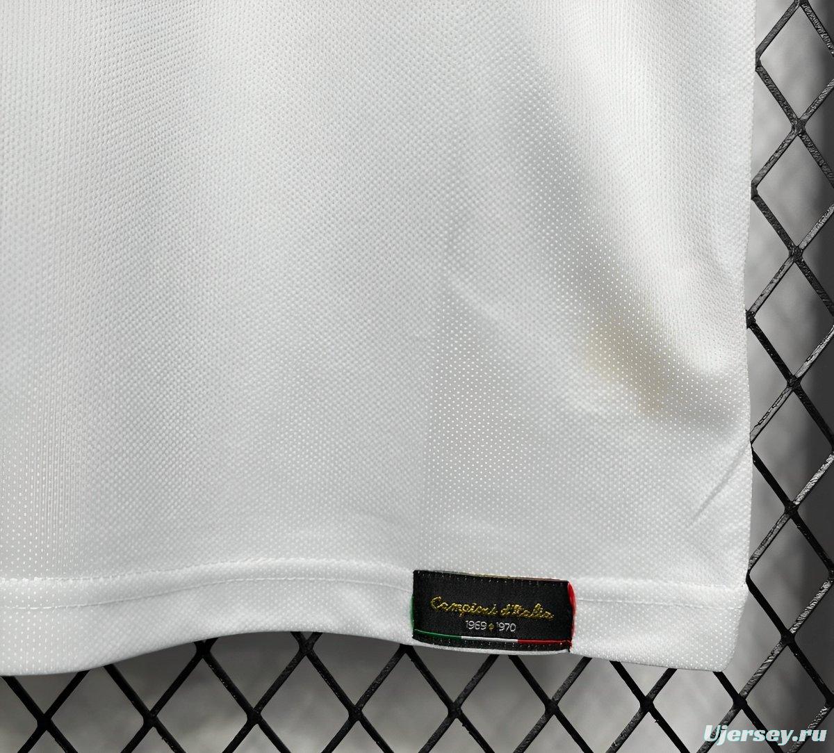 Retro 69/70 Cagliari Home Champion Jersey