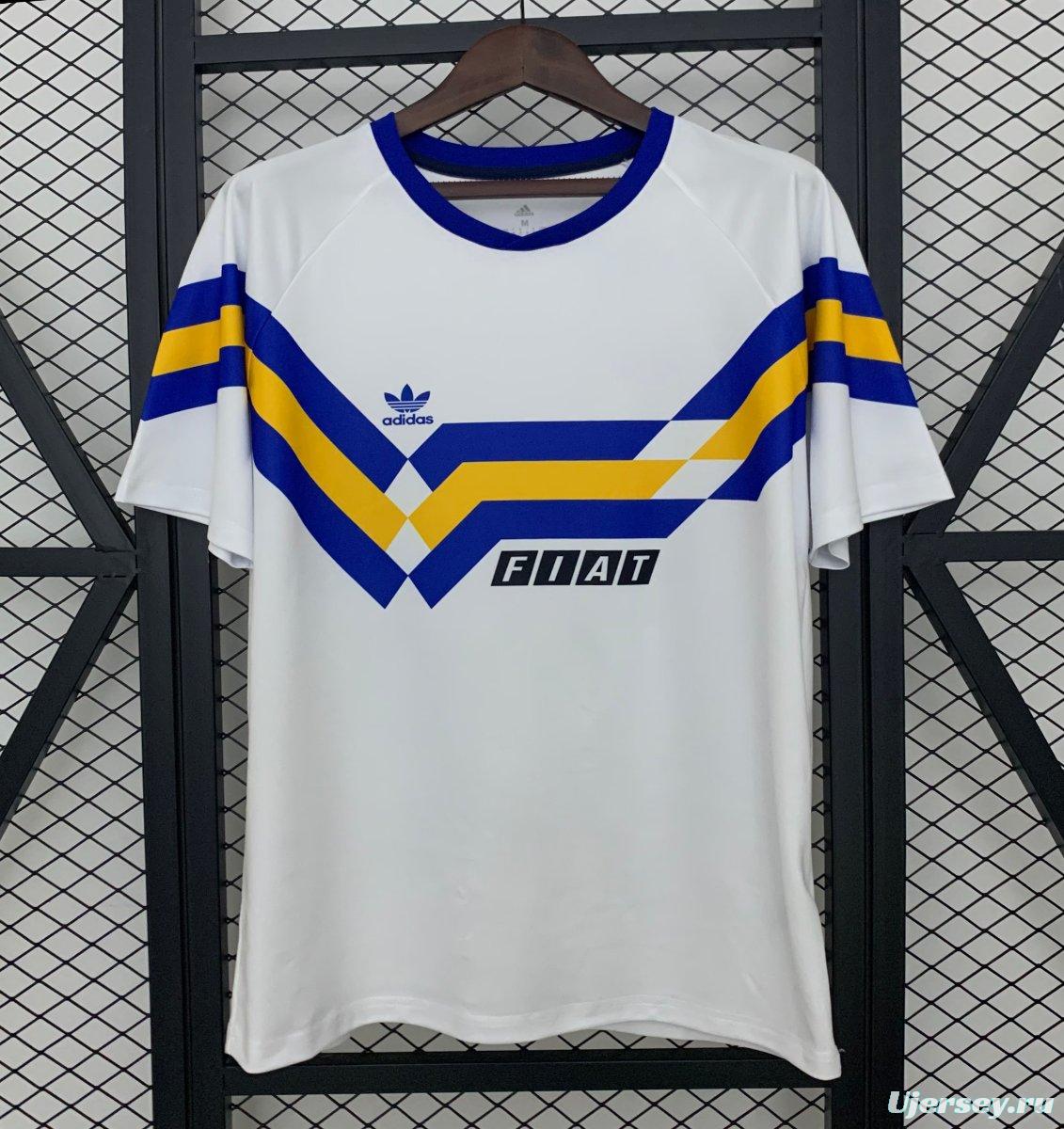 90/91 Retro Boca Juniors Away Jersey
