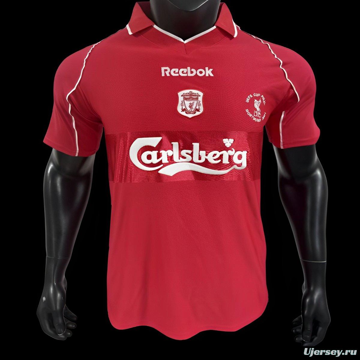 Retro 00/01 Liverpool Home Jersey