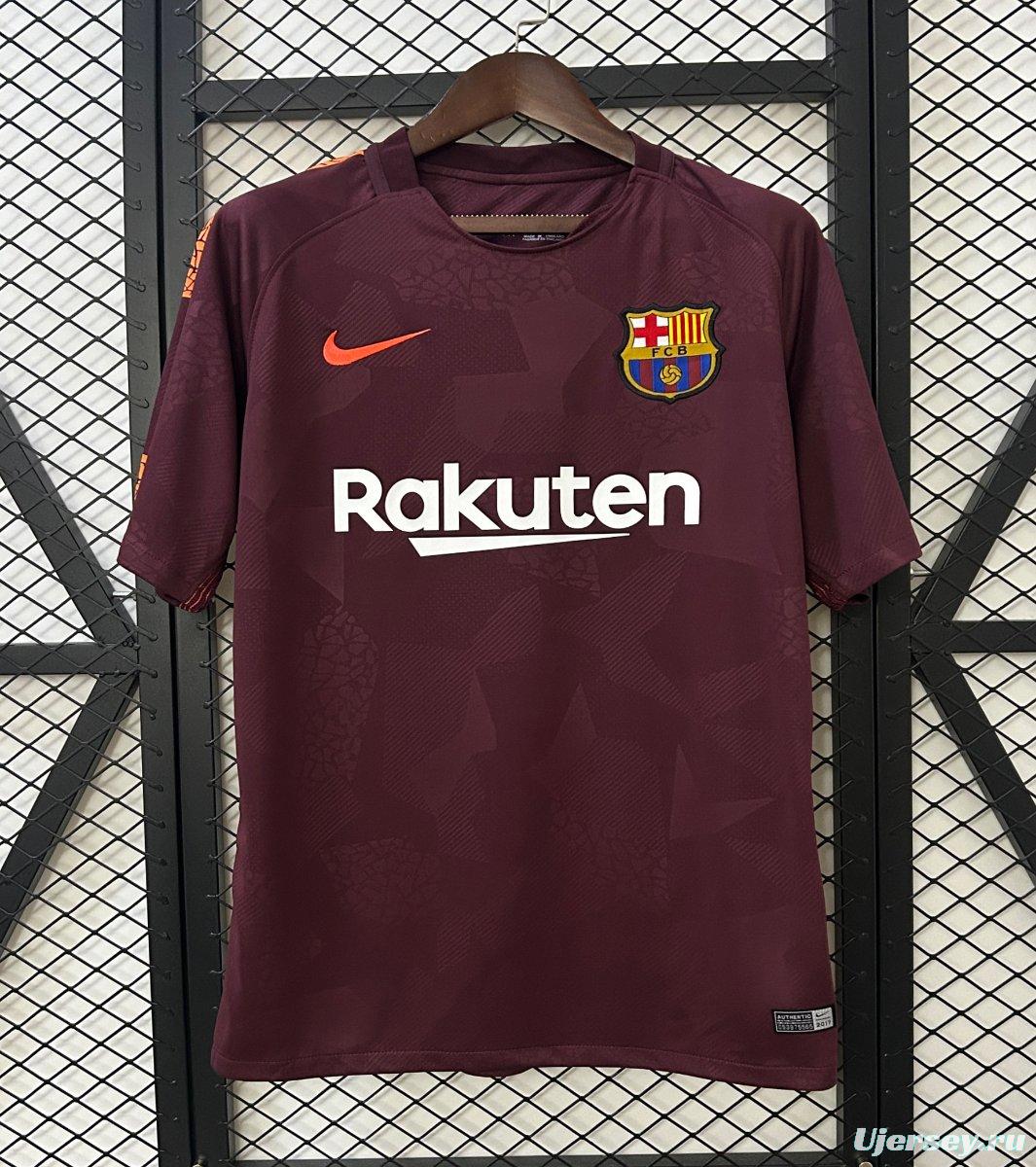 Retro 17/18 Barcelona Third Jersey