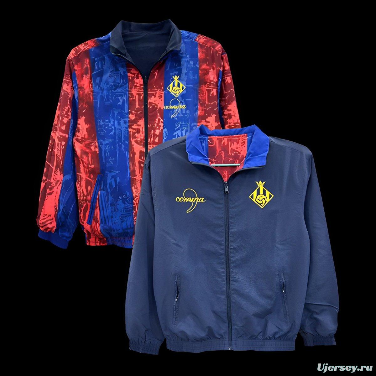 25/26 Barcelona Comma Football Reversible Windbreaker