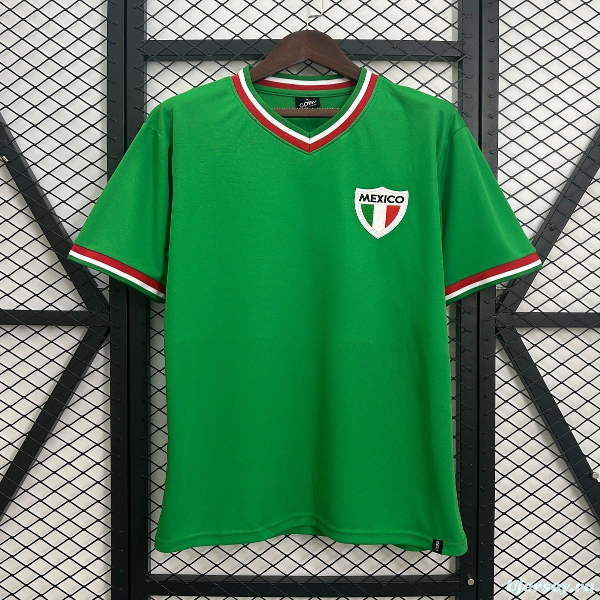 1970 Retro Mexico Home Jersey