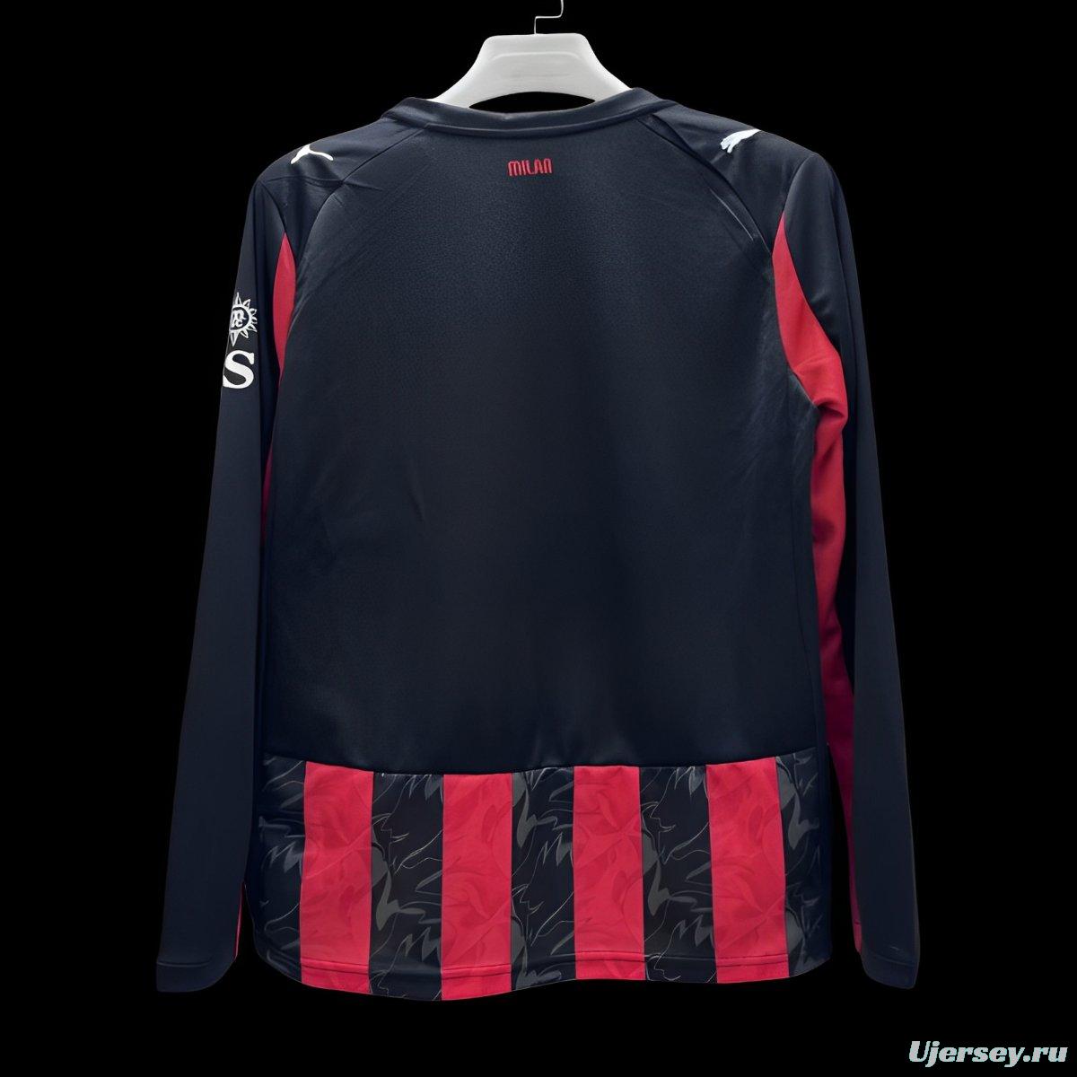 25/26 AC Milan Home Long Sleeve Jersey