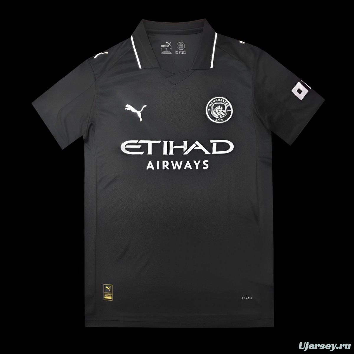 25/26 Manchester City Black Concept Jersey
