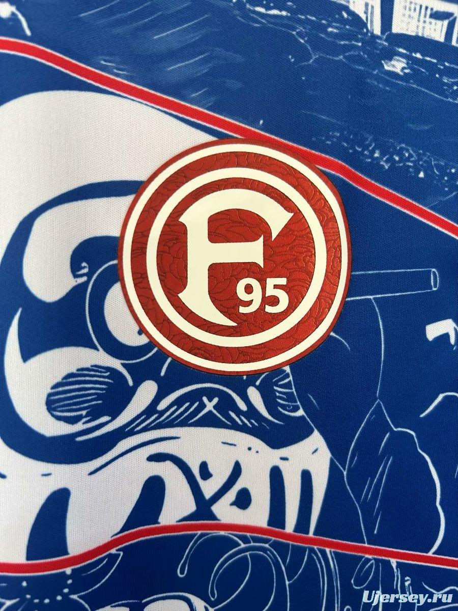 24/25 Fortuna Düsseldorf Daruma Blue Jersey