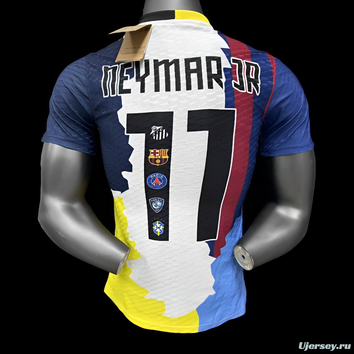 Player Version 25/26 Neymar JR Barcelona/PSG/Santos Special Jersey