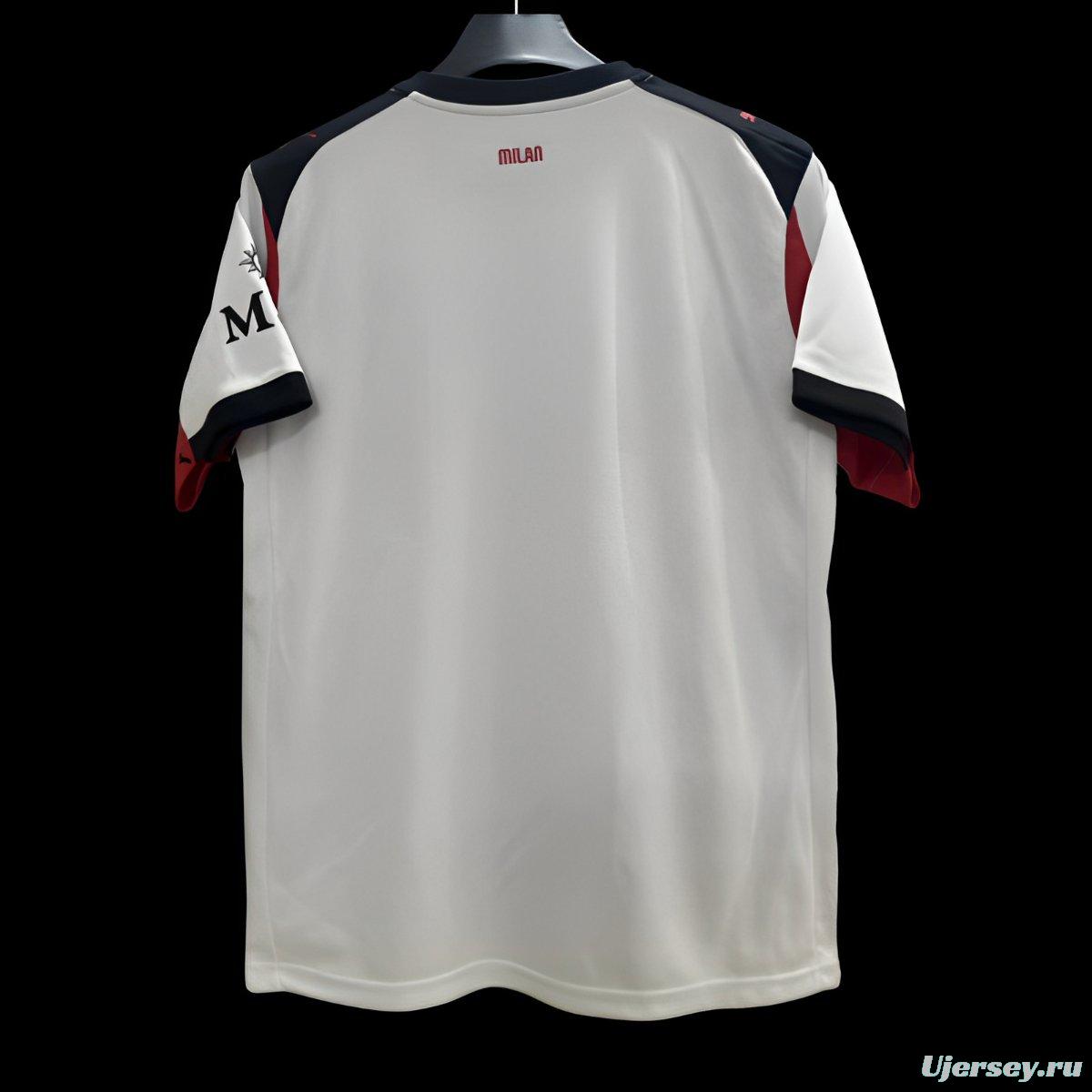 25/26 AC Milan Away White Jersey