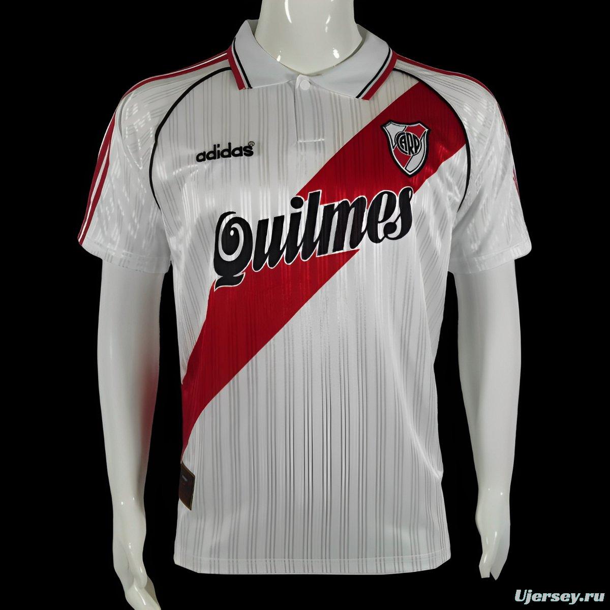 Retro 85/86 River Plate Home Jersey
