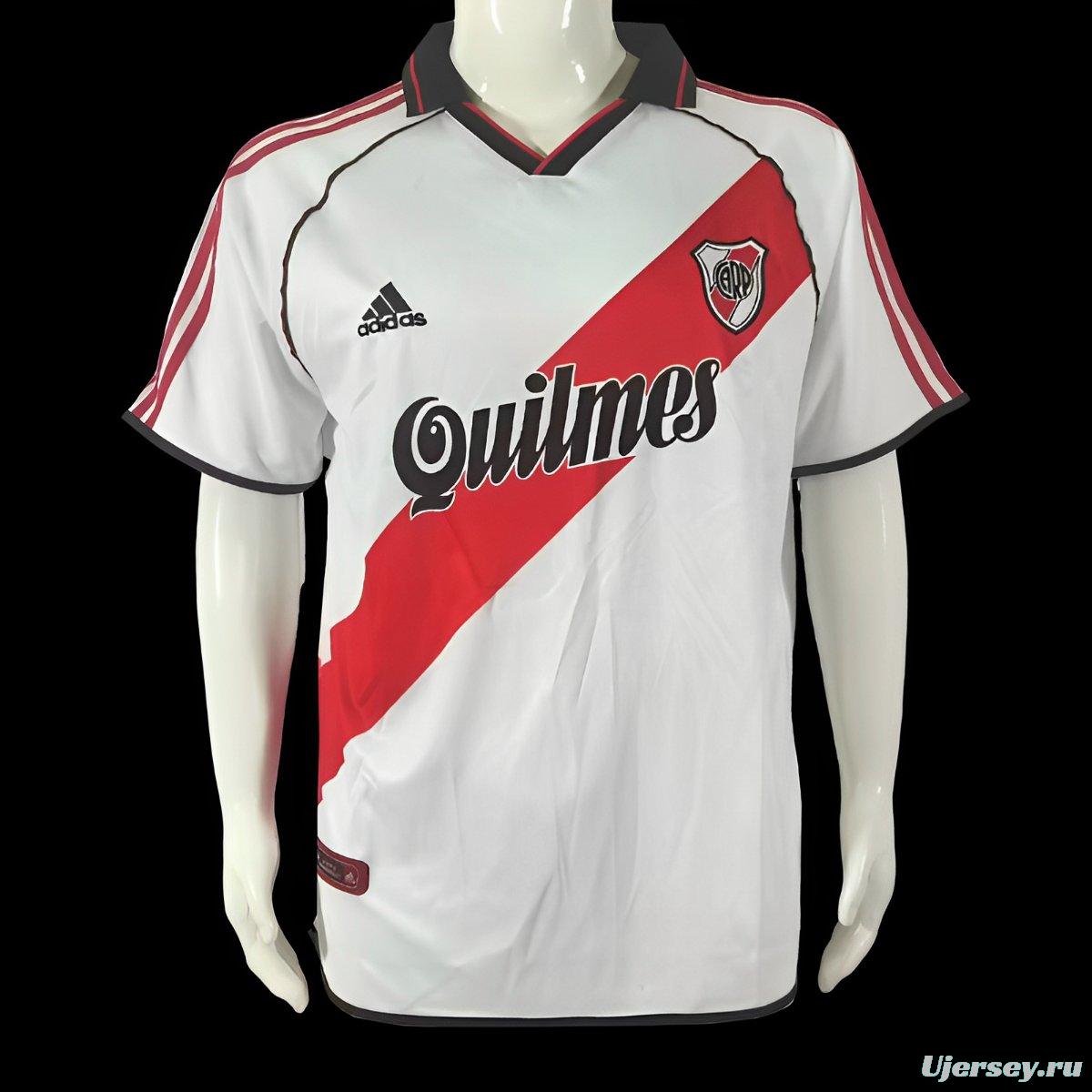 Retro 00/01 River Plate Home Jersey