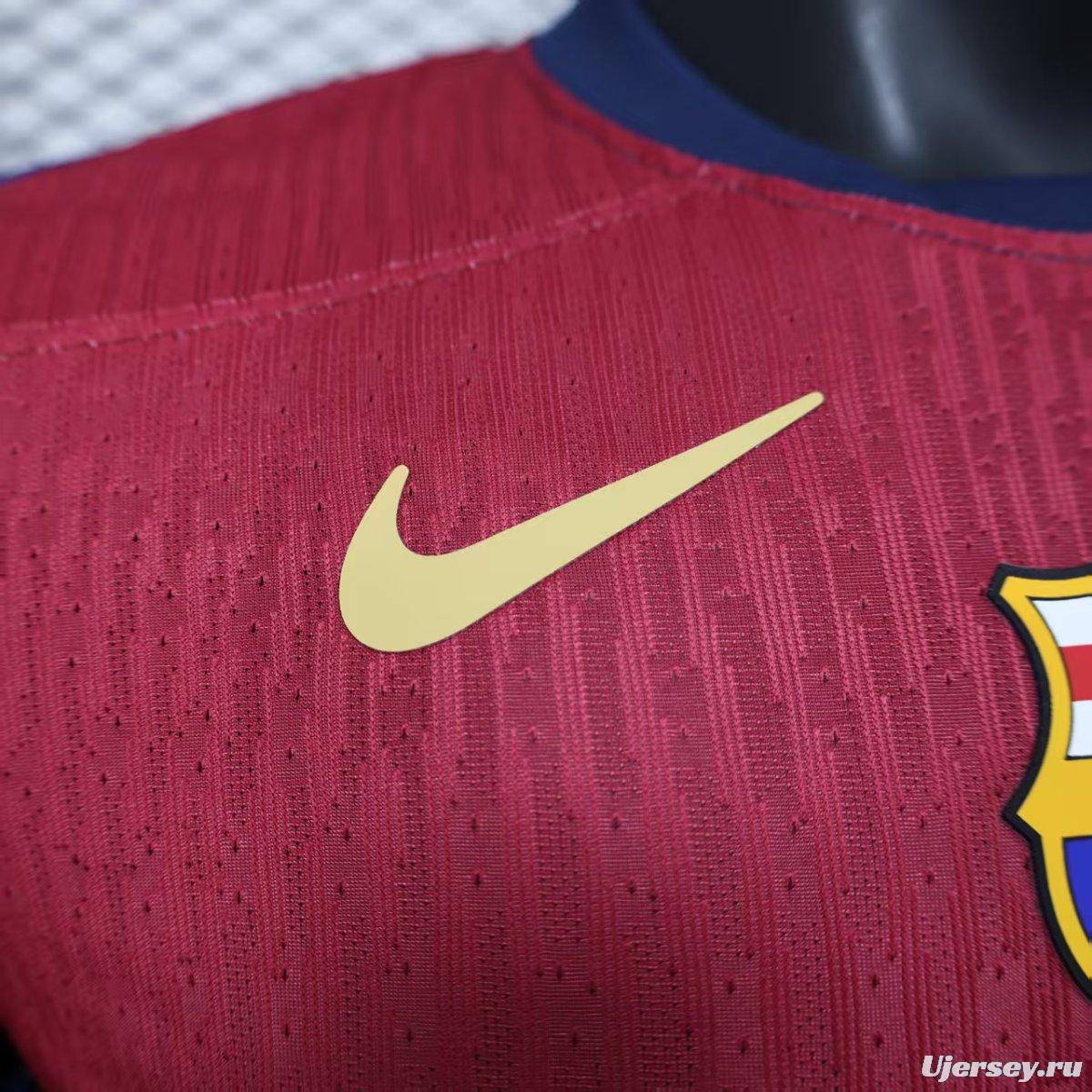 Player Version 24/25 Barcelona x Travis Scott Home Jersey