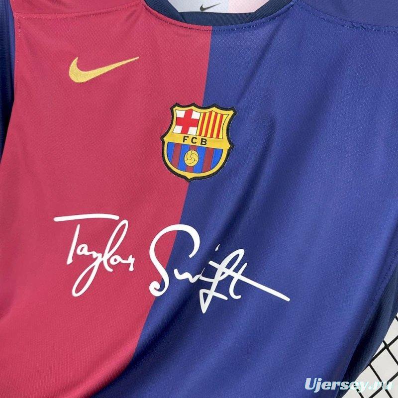 24/25 Barcelona x Taylor Swift Home Special Jersey