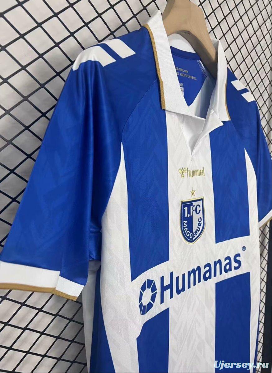 26/26 Magdeburg Home 10Th Anniversary Jersey