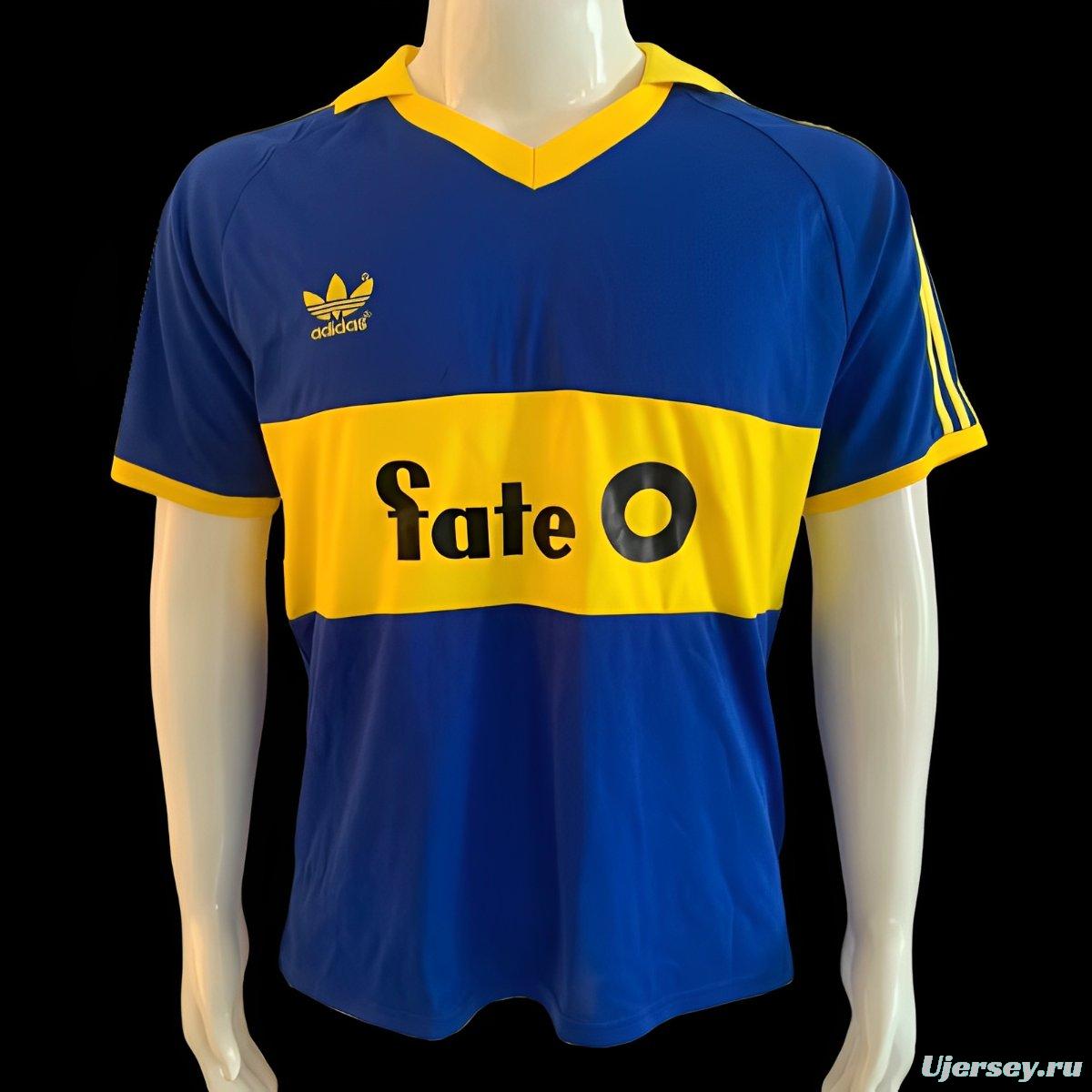 Retro 86/88 Boca Juniors Home Jersey