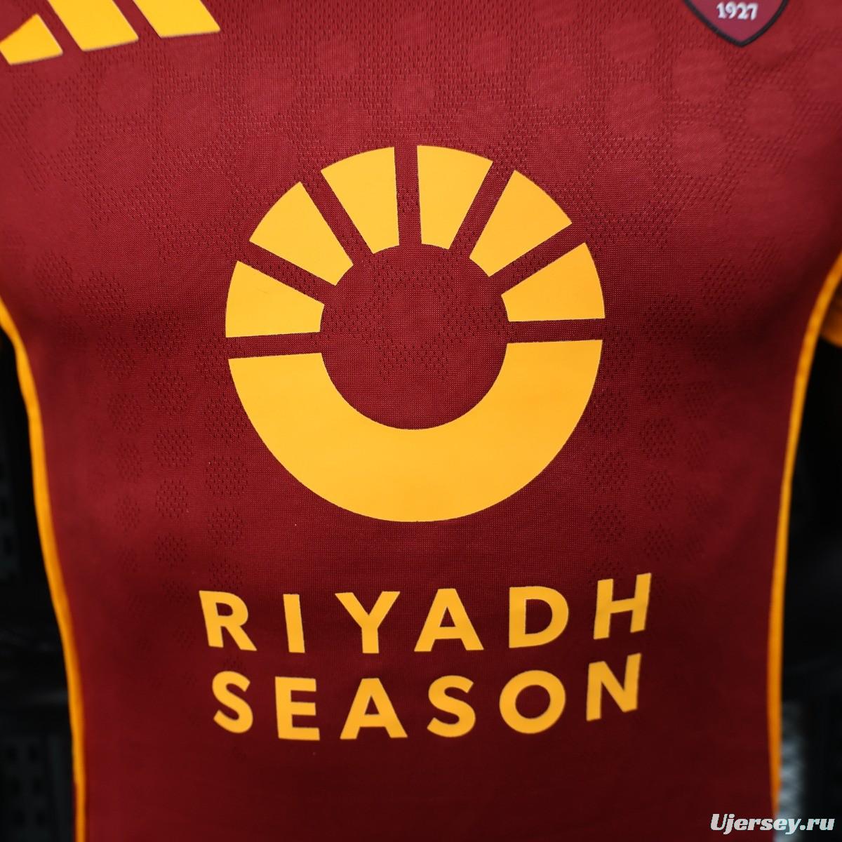 Player Version 25/26 Roma Home Jersey