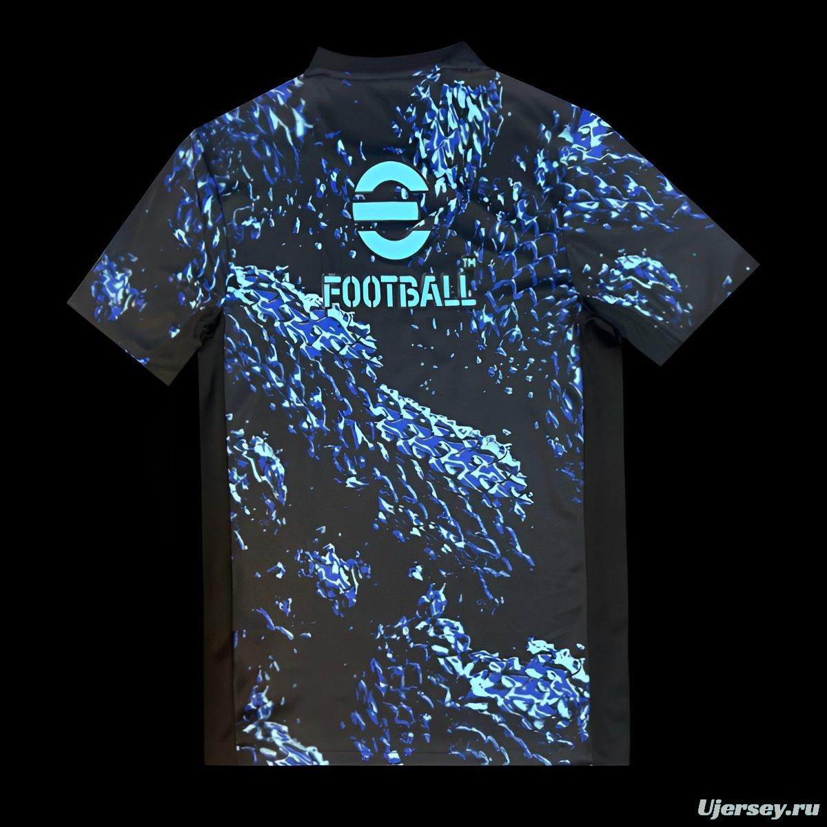 25/26 Inter Milan Black with Blue Snake Pattern Jersey