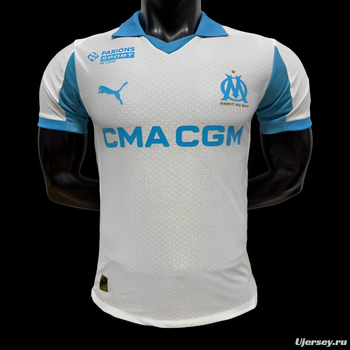 Player Version 25/26 Olympique Marseille Home Jersey