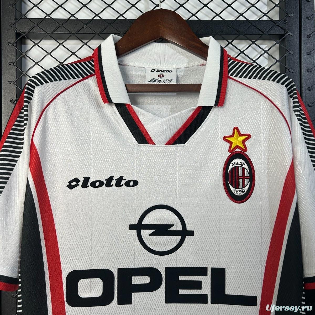 Retro 98/99 AC Milan Away Jersey