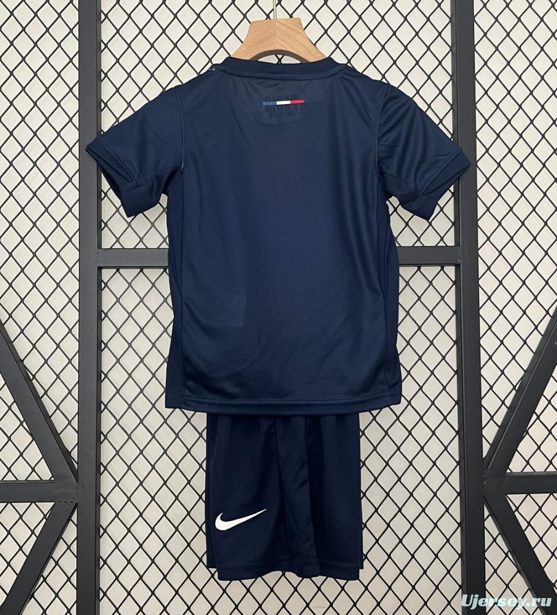 1 Star 24/25 Kids PSG Home Jersey