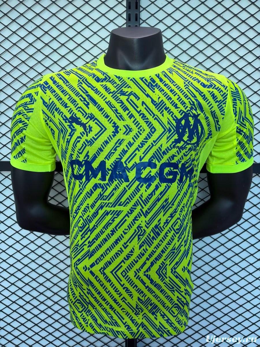 Player Version 25/26 Olymqique Marseille Green Jersey