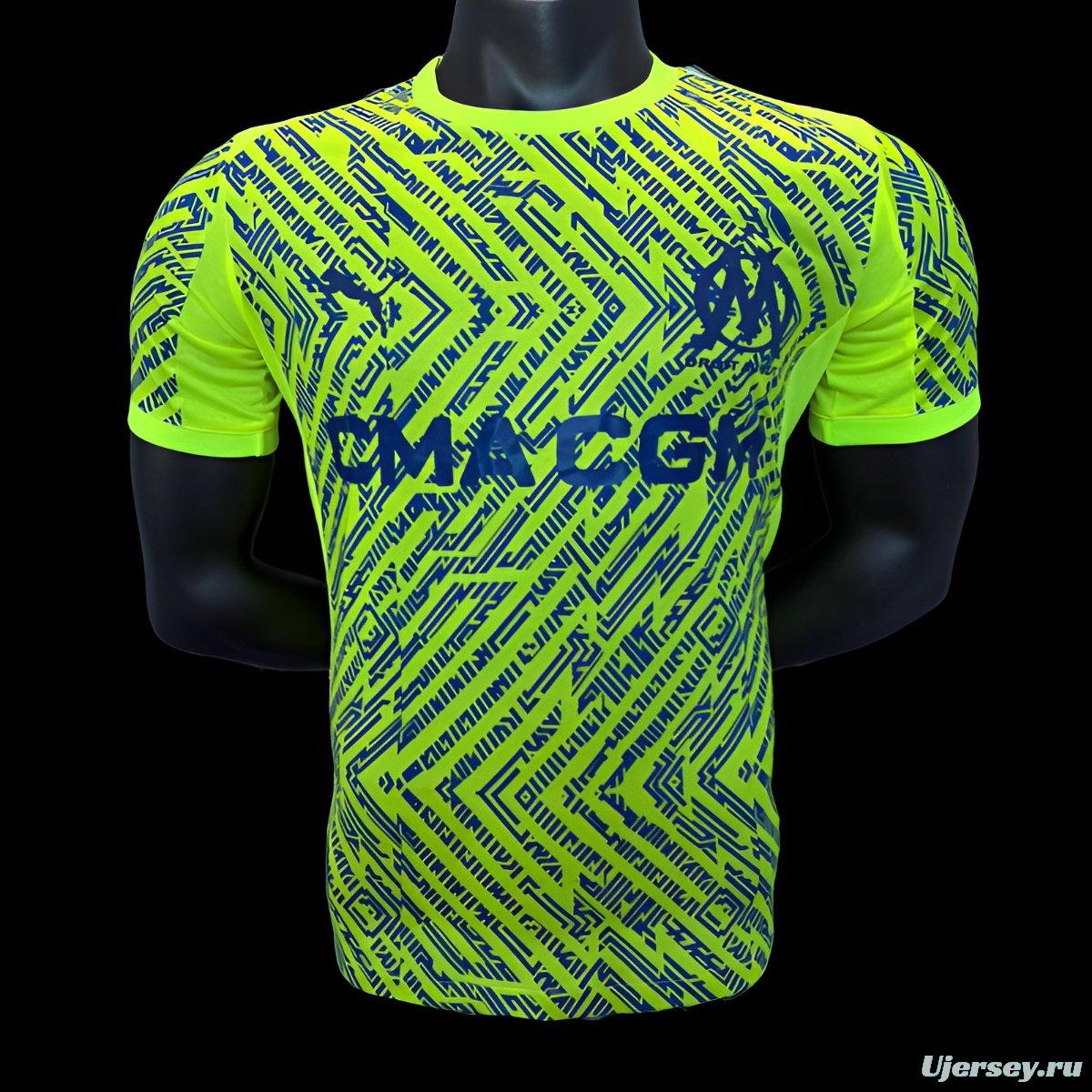 Player Version 25/26 Olymqique Marseille Green Jersey