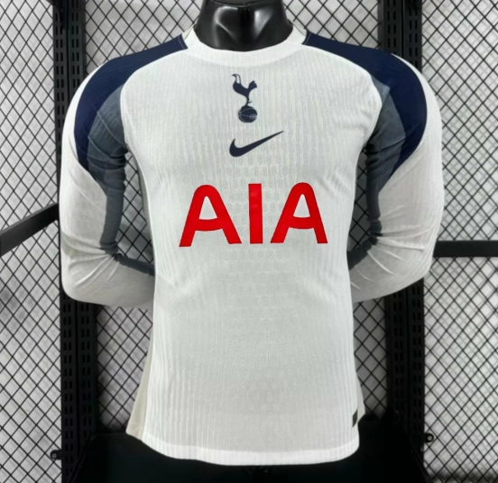 Player Version 25/26 Tottenham Hotspur Home Long Sleeve Jersey