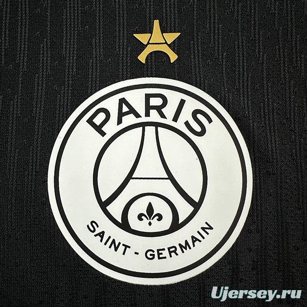 1 Star Player Version 25/26 PSG Black Champion Jersey