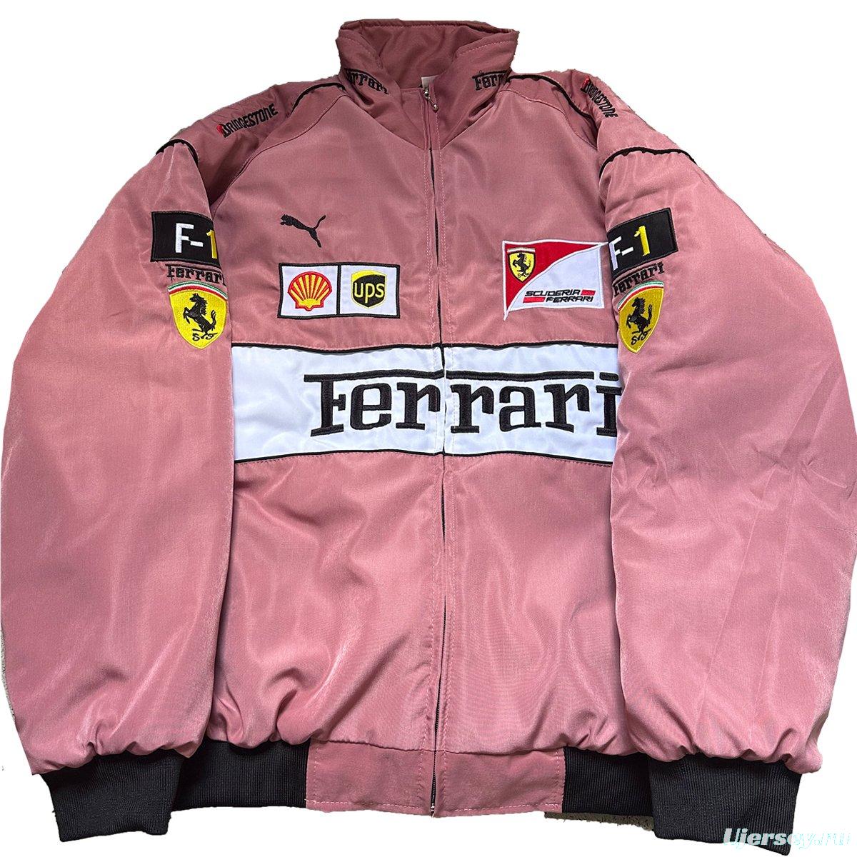 2025 New Adult F1 MOTO Jacket Ebroidered Cotton Padded F 1 Racing Jacket