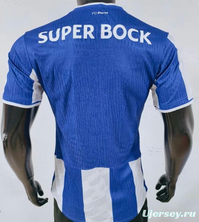 Player Version 25/26 Porto Home Jersey