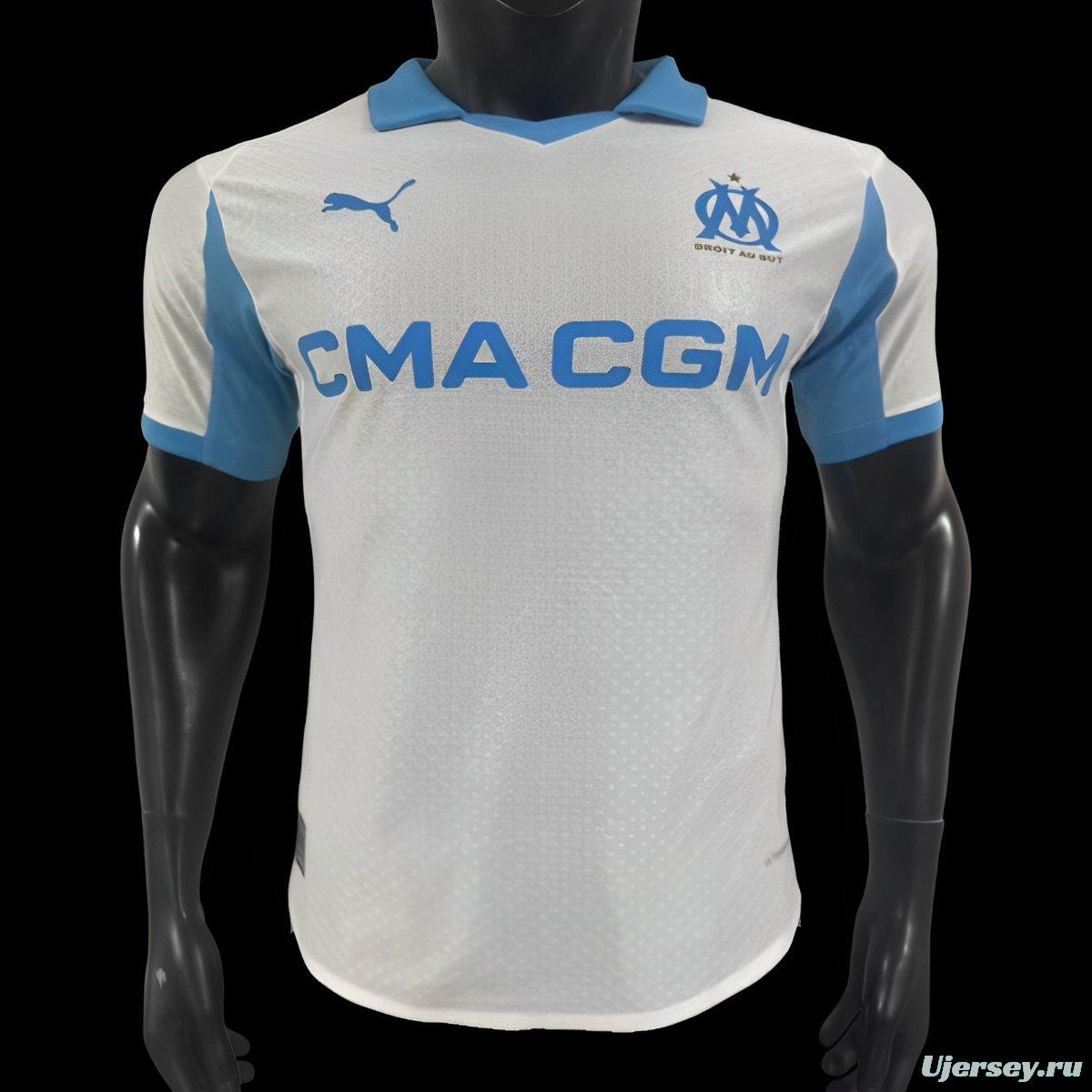 Player Version 25/26 Olympique Marseille Home Jersey