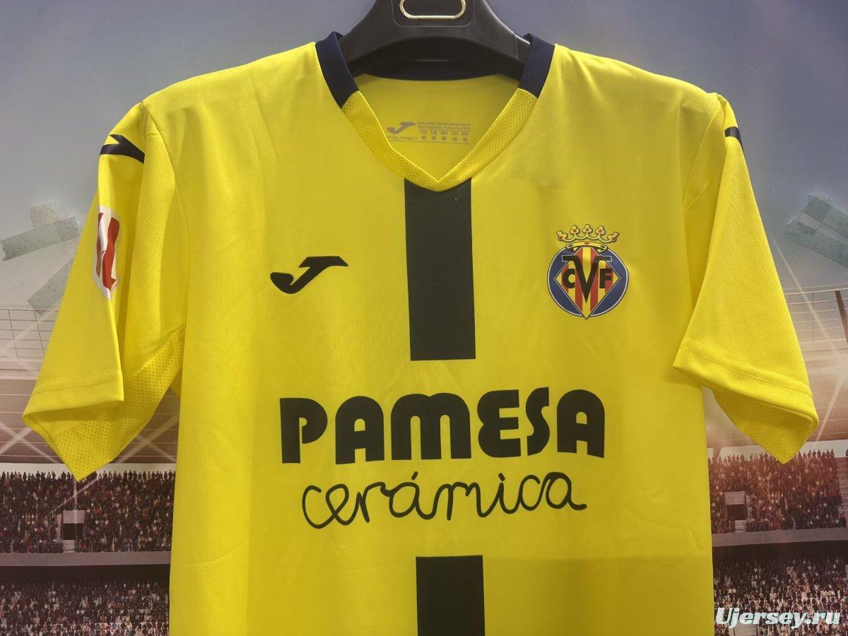 25/26 Villarreal Home Jersey
