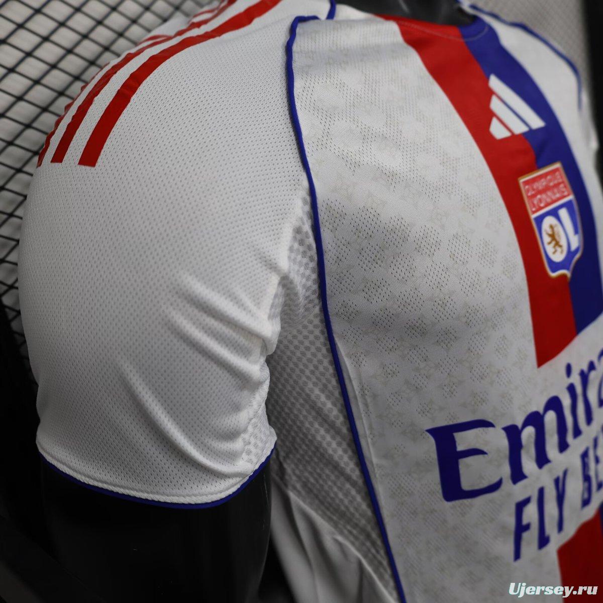 Player Version 25/26 Olympique Lyonnais Home Jersey