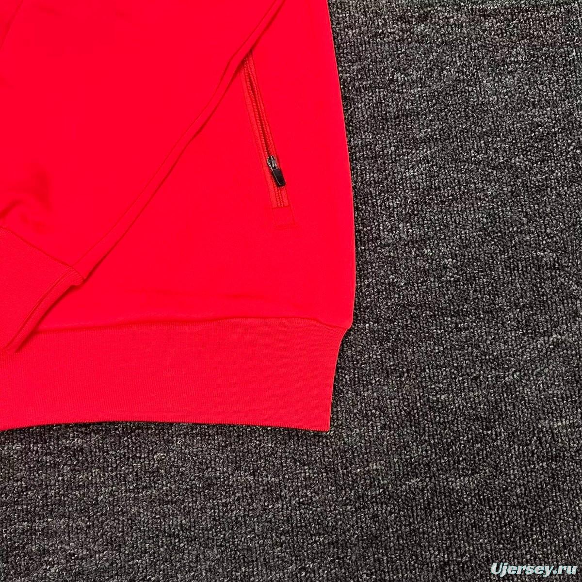 25/26 Benfica Red Full Zipper Tracksuit + Long Pants