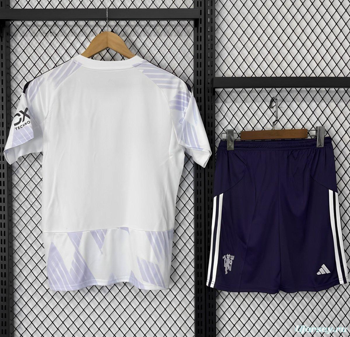 25/26 Kids Manchester United Away Jersey