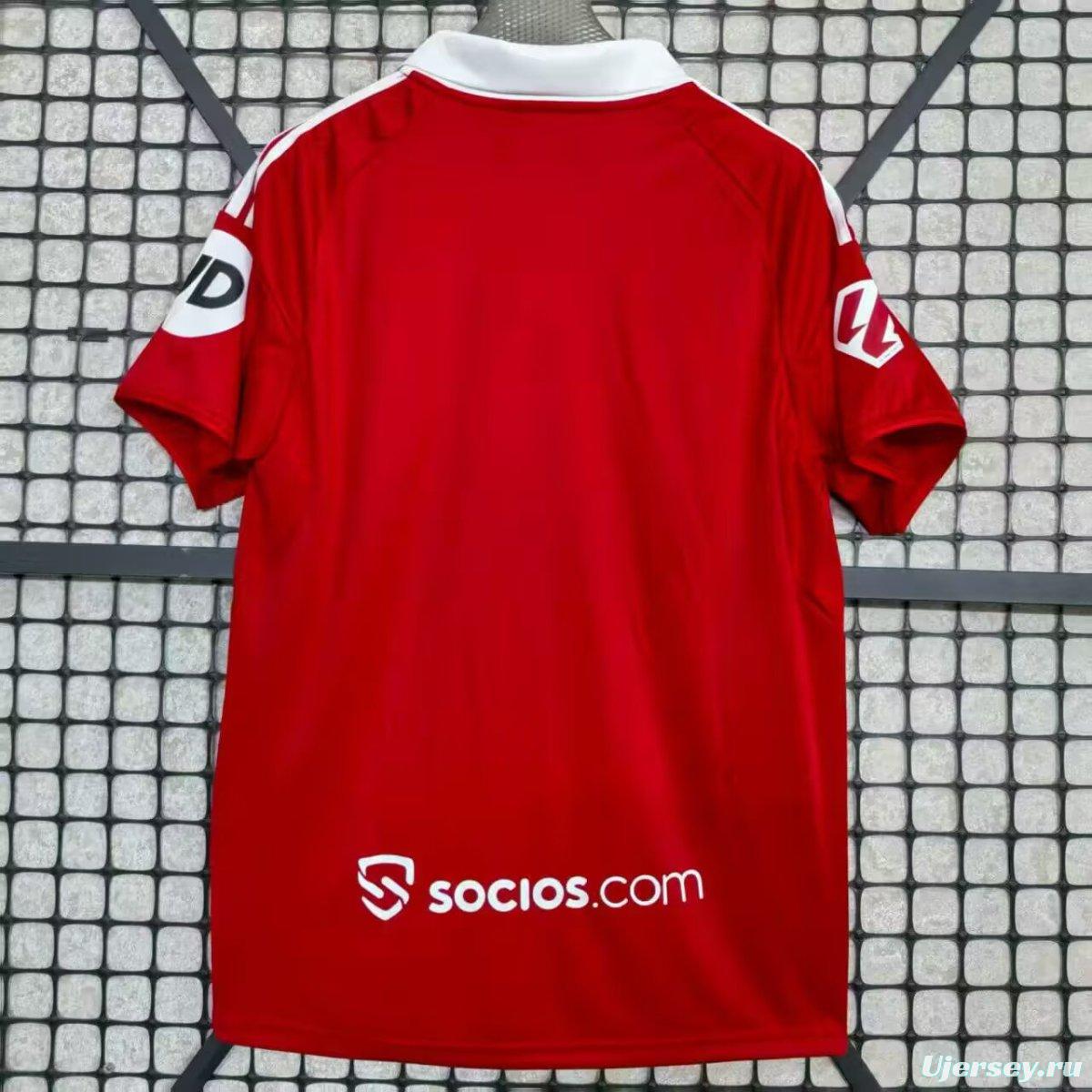 25/26 Valencia Away Red Jersey